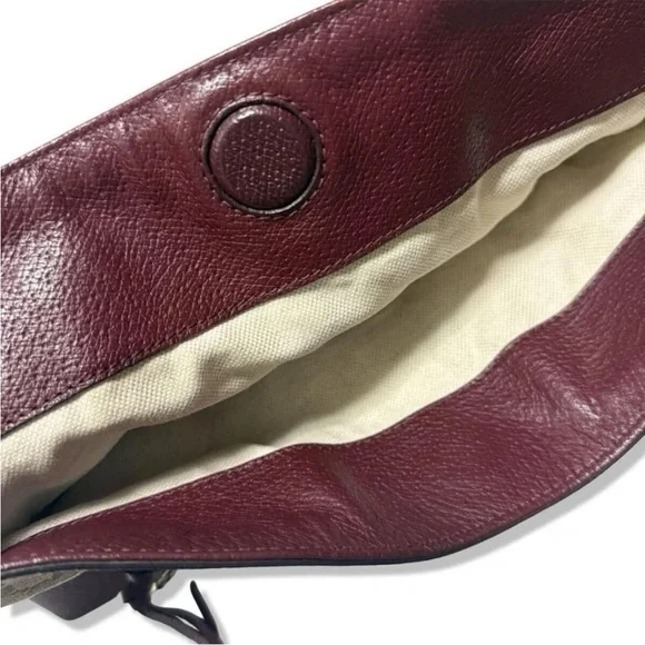 Gucci Beige and Burgundy Women's Bag - Picture 5 of 11